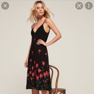 Reformation Floral Slip Dress